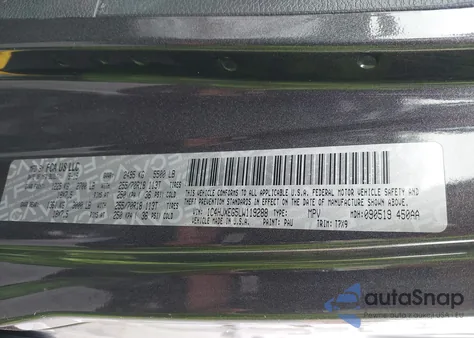 2020 Jeep Wrangler Unlimited Sahara 4X4 z USA, uszkodzony, nr VIN 1C4HJXEG5LW119288